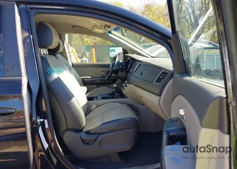 2017 Kia Sedona Lx из США, поврежденный, VIN KNDMB5C10H6254801